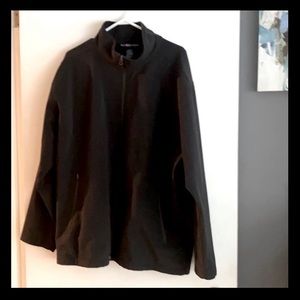 Black Wind Resistant Jacket w/ fleece lining !!!